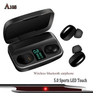 A10s Wireless Bluetooth Earphone And Power bank